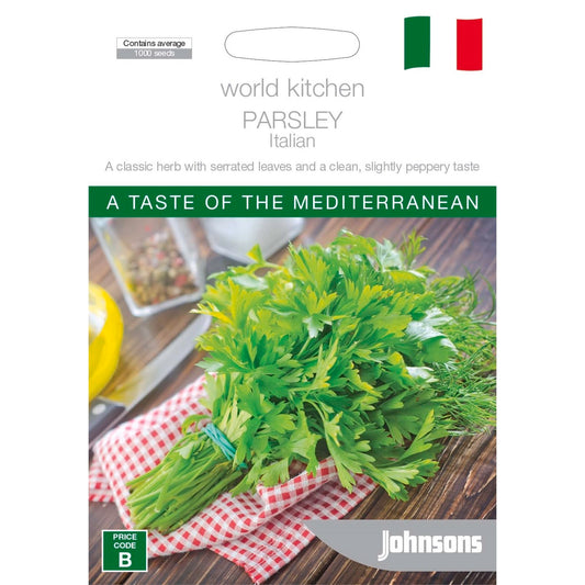 Johnsons World Kitchen Parsley Seeds Pack