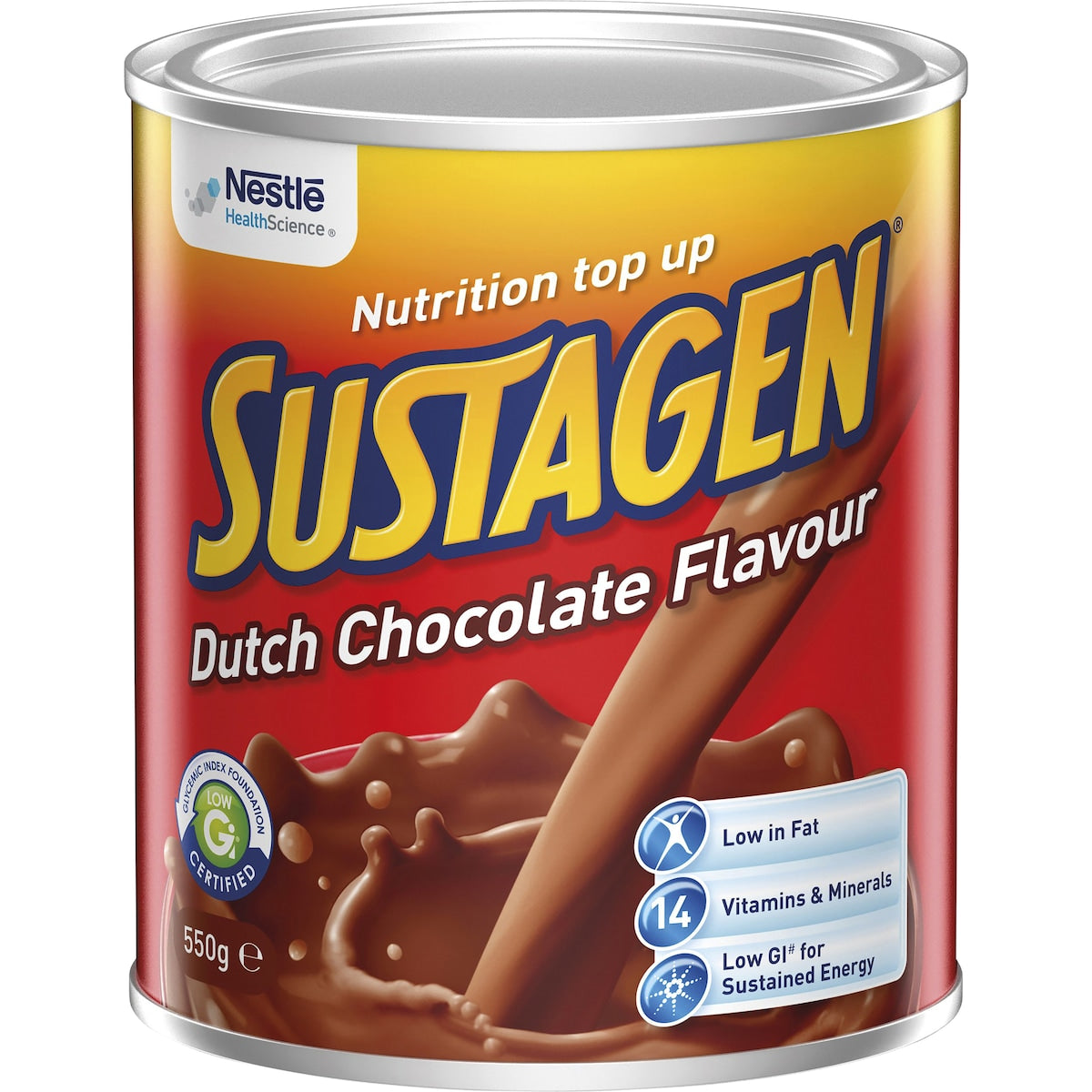 Sustagen Nutritional Powder Drink Dutch Chocolate Flavour 550g
