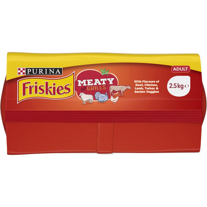 Friskies Adult Meaty Grills Dry Cat Food 2.5kg