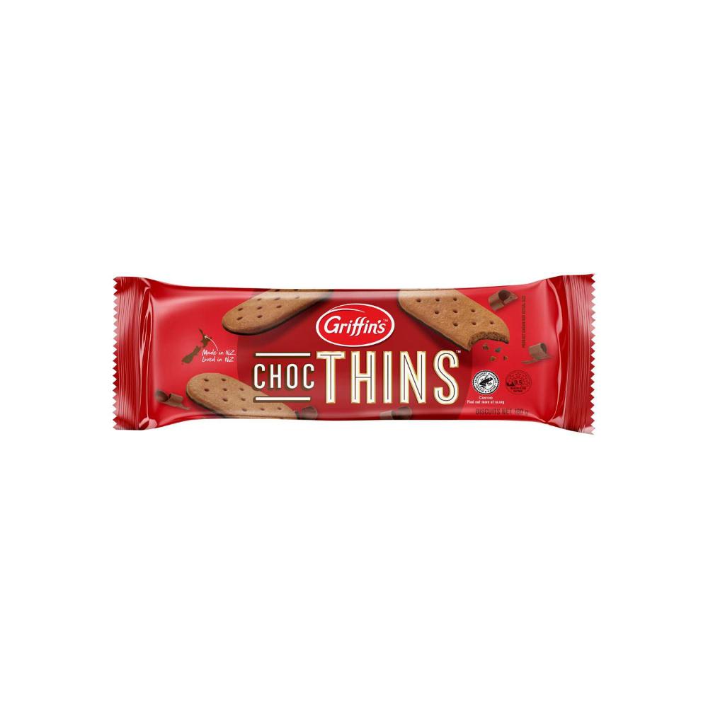 Griffins Choc Thins Biscuits - 180g