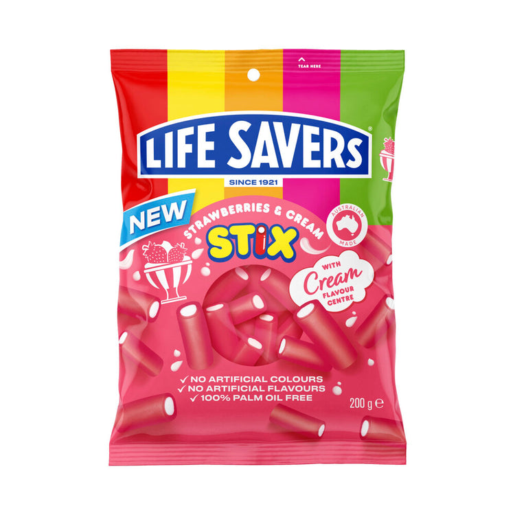 Life Savers Strawberries And Cream - 200g