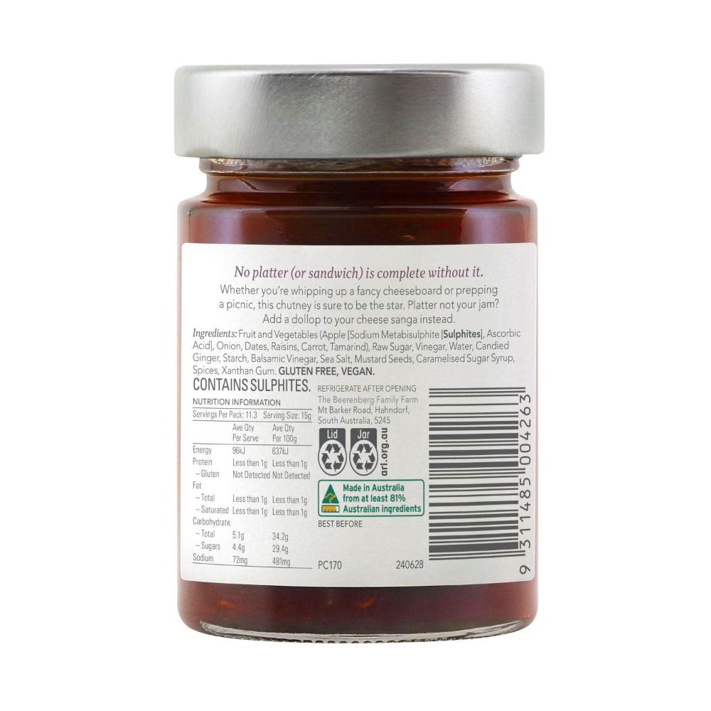 Beerenberg Ploughman's Chutney - 170g