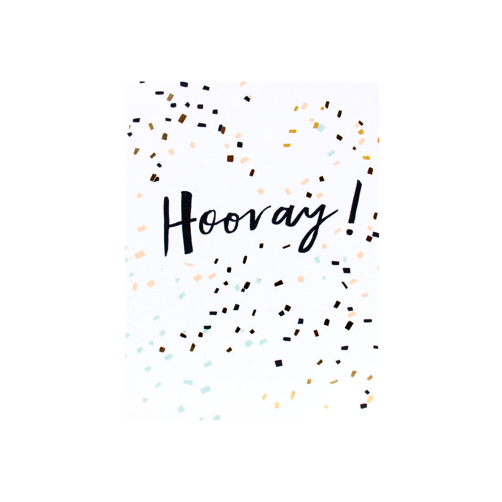 Hallmark Mini Greeting Card Hooray - 1 each