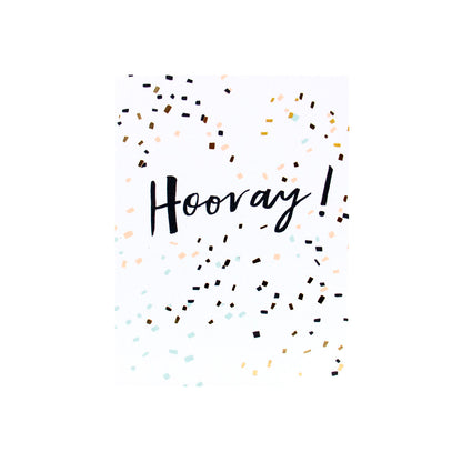 Hallmark Mini Greeting Card Hooray - 1 each
