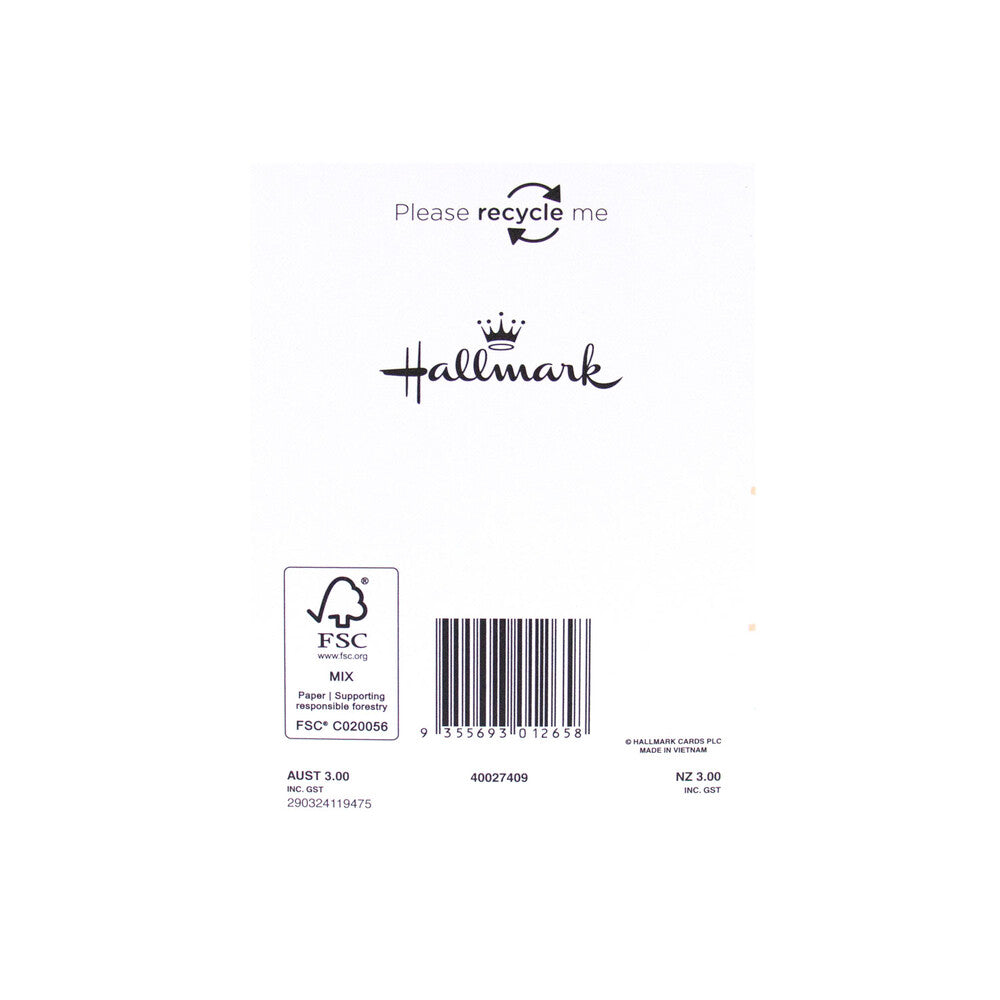 Hallmark Mini Greeting Card Hooray - 1 each