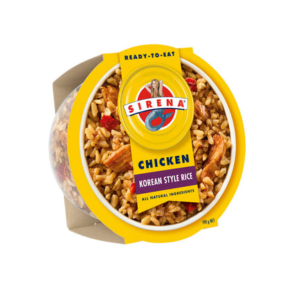 Sirena Ready To Eat Meal Chicken Korean Style Rice - 190 GRAM