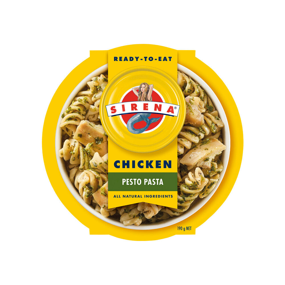 Sirena Ready To Eat Meal Chicken Pesto Pasta - 190 GRAM