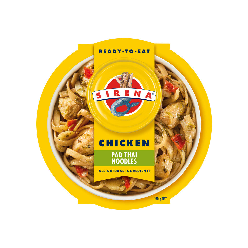 Sirena Ready To Eat Meal Chicken Pad Thai Noodles - 190 GRAM