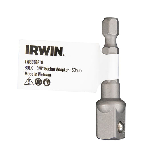 Irwin 3/8" Socket Adaptor 50mm