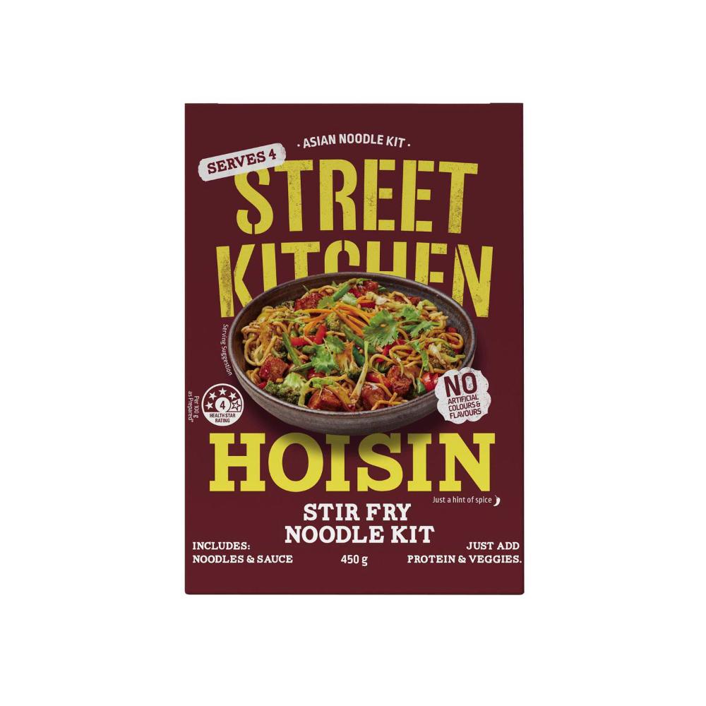 Street Kitchen Stirfry Noodle Kit Chinese Hoisin & Garlic - 450g