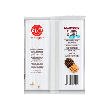 Kez's Kitchen Gluten Free Chocolate Raspberry Vienna Eair - 190g