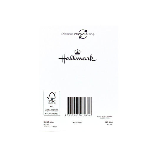 Hallmark Greeting Card Thank You - 1 Each