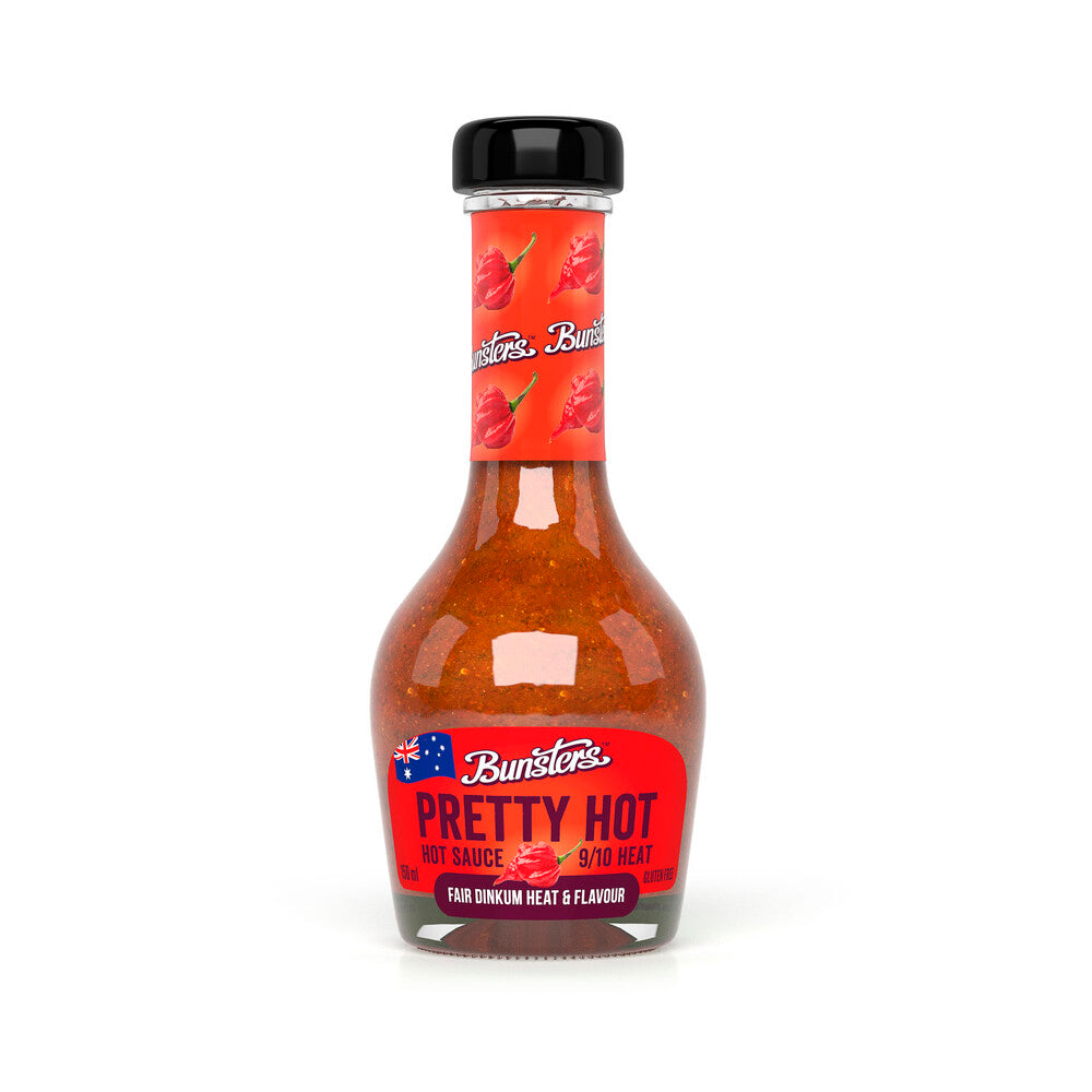 Bunsters Pretty Hot Sauce - 150mL