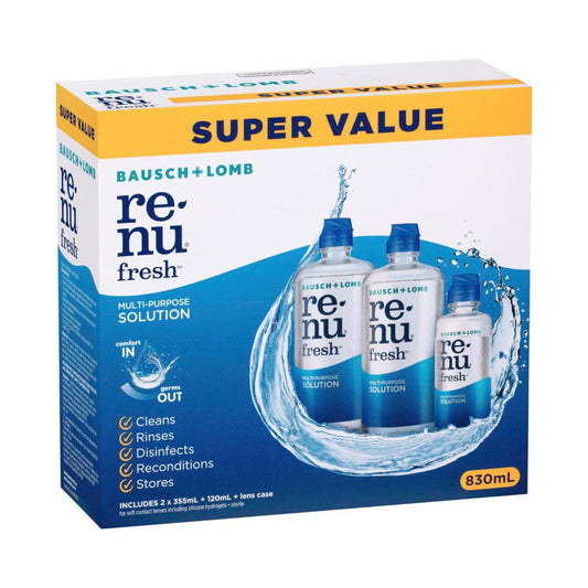 Renu Multi-Purpose Solution Value Pack - 830mL