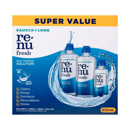Renu Multi-Purpose Solution Value Pack - 830mL