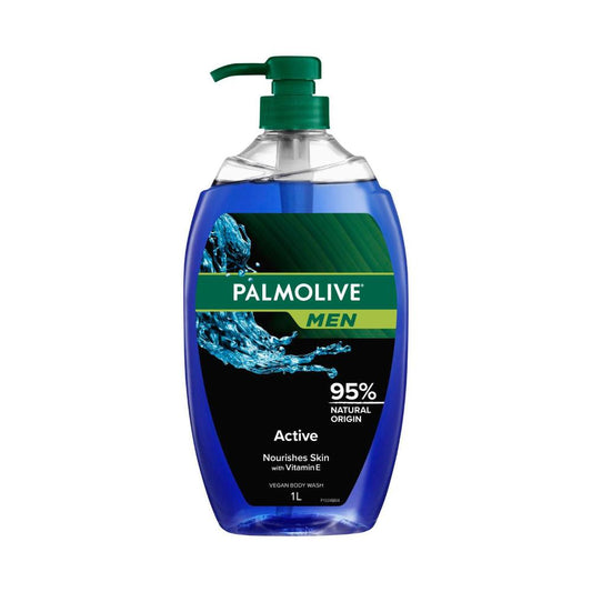 Palmolive Body Wash Mens Active - 1L
