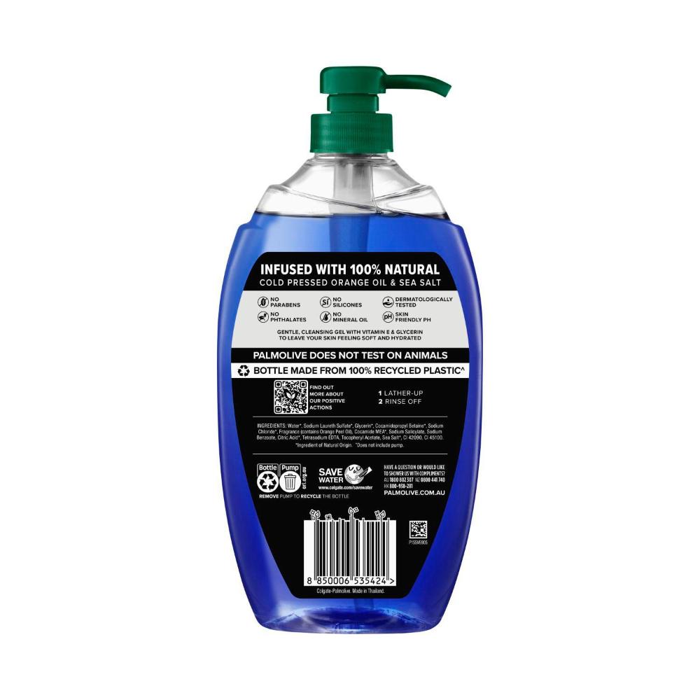 Palmolive Body Wash Mens Active - 1L