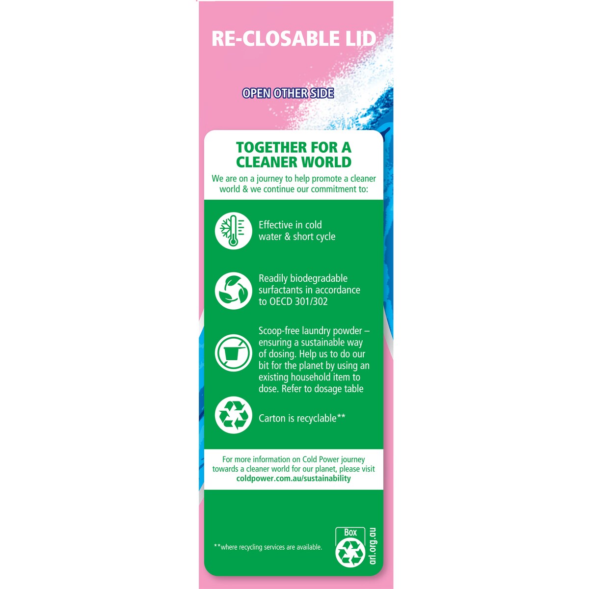 Cold Power Sensitive Laundry Washing Powder Detergent 2kg