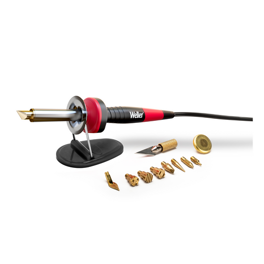 Weller Wood Burning Kit - 240V - 25W - 15 Piece