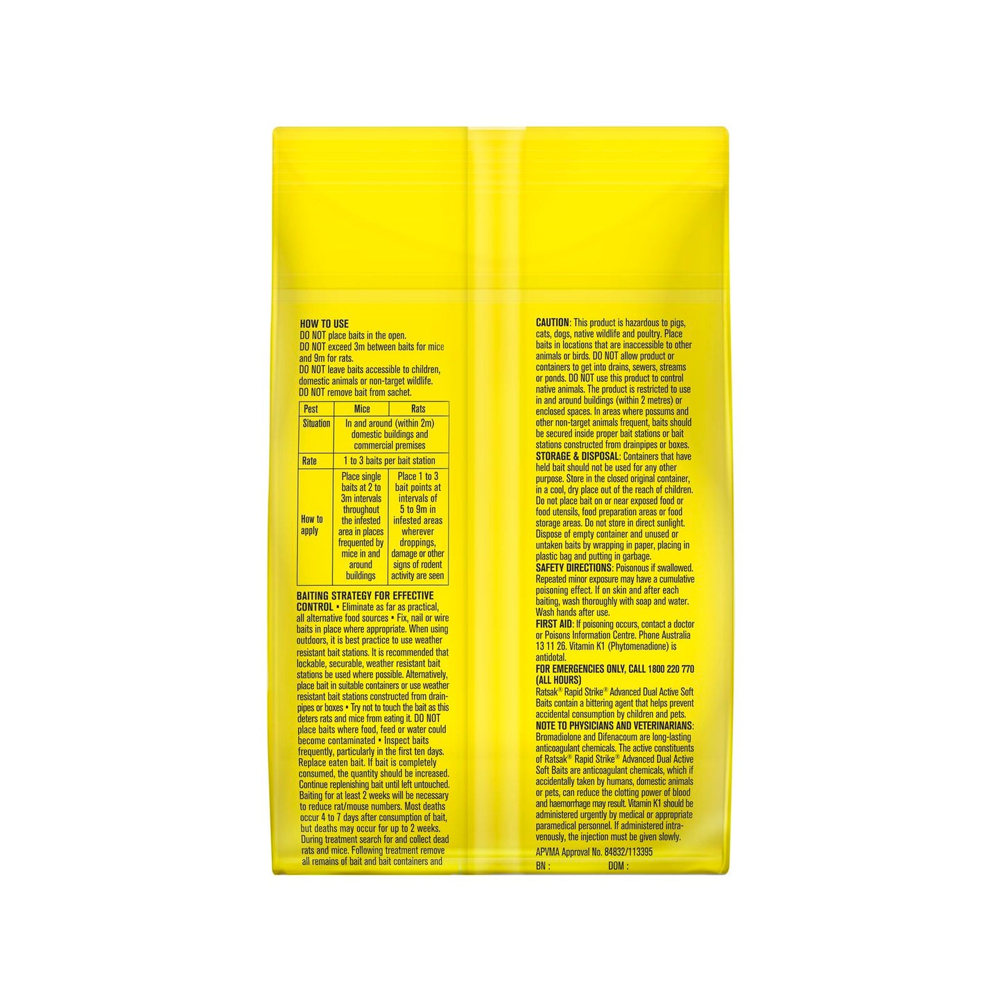 Ratsak Rapid Strike - 100g