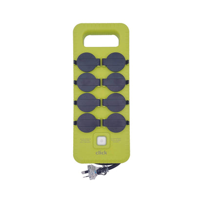 Click Power Board with Cover - 8 Outlet - 2m