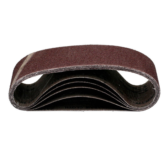Craftright 75 x 533mm Sanding Belts - 40 Grit - 5 Pack