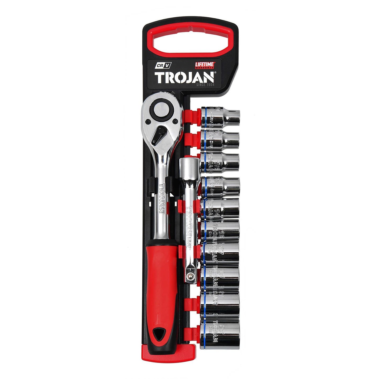 Trojan Socket Set - 12 Piece - 1/2" Drive