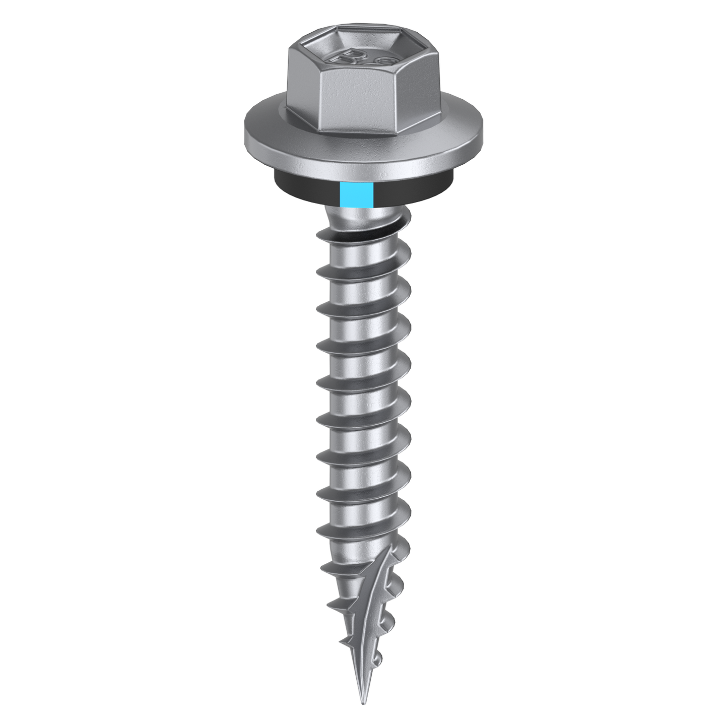 Bremick Hex Cladding Screw - 12g x 35mm - B8 - 50 Pack