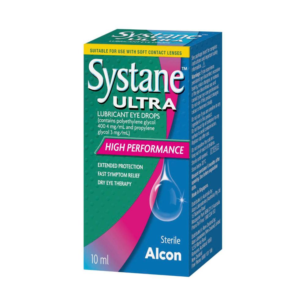 Systane Ultra Lubricant Eye Drops - 10mL