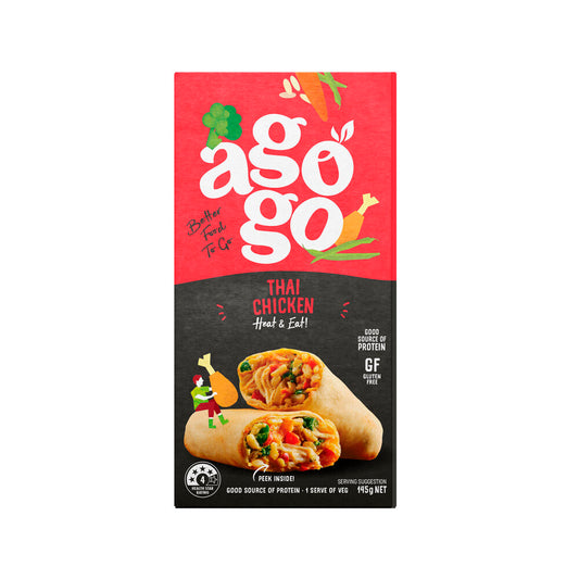 Agogo Gluten Free Thai Chicken Wrap - 145g