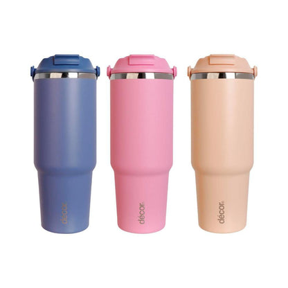 Decor Double Wall 2 In 1 Travel Tumbler - 900mL
