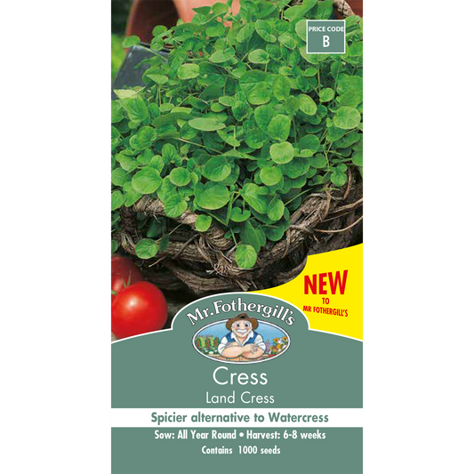 Mr Fothergill Land Cress Seeds