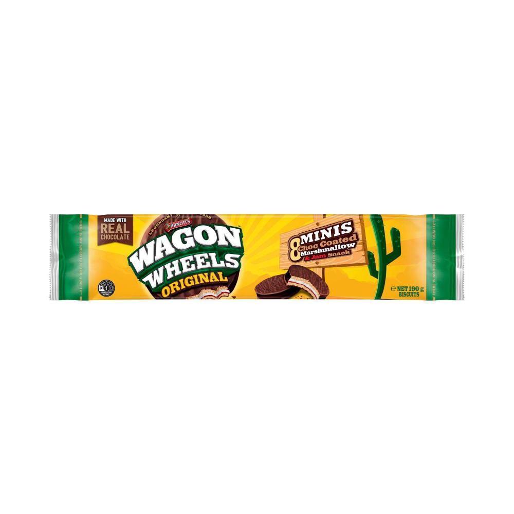 Arnott's Mini Biscuits Wagon Wheel Regular - 190g