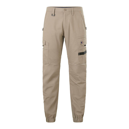 Citeco Cuffed Cargo Ripstop Pant - 97r - Khaki