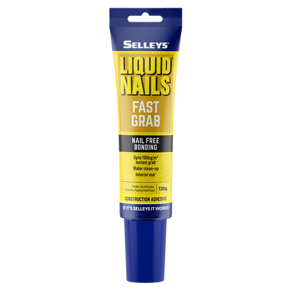 Selleys Liquid Nails Fast Grab Adhesive - 130g