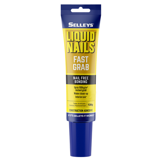 Selleys Liquid Nails Fast Grab Adhesive - 130g