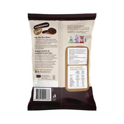 Table Of Plenty Share Topped Mini Rice Cakes Dark Chocolate - 60g