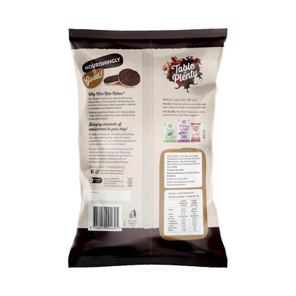 Table Of Plenty Family Topped Mini Rice Cakes Dark Choc - 200 GRAM