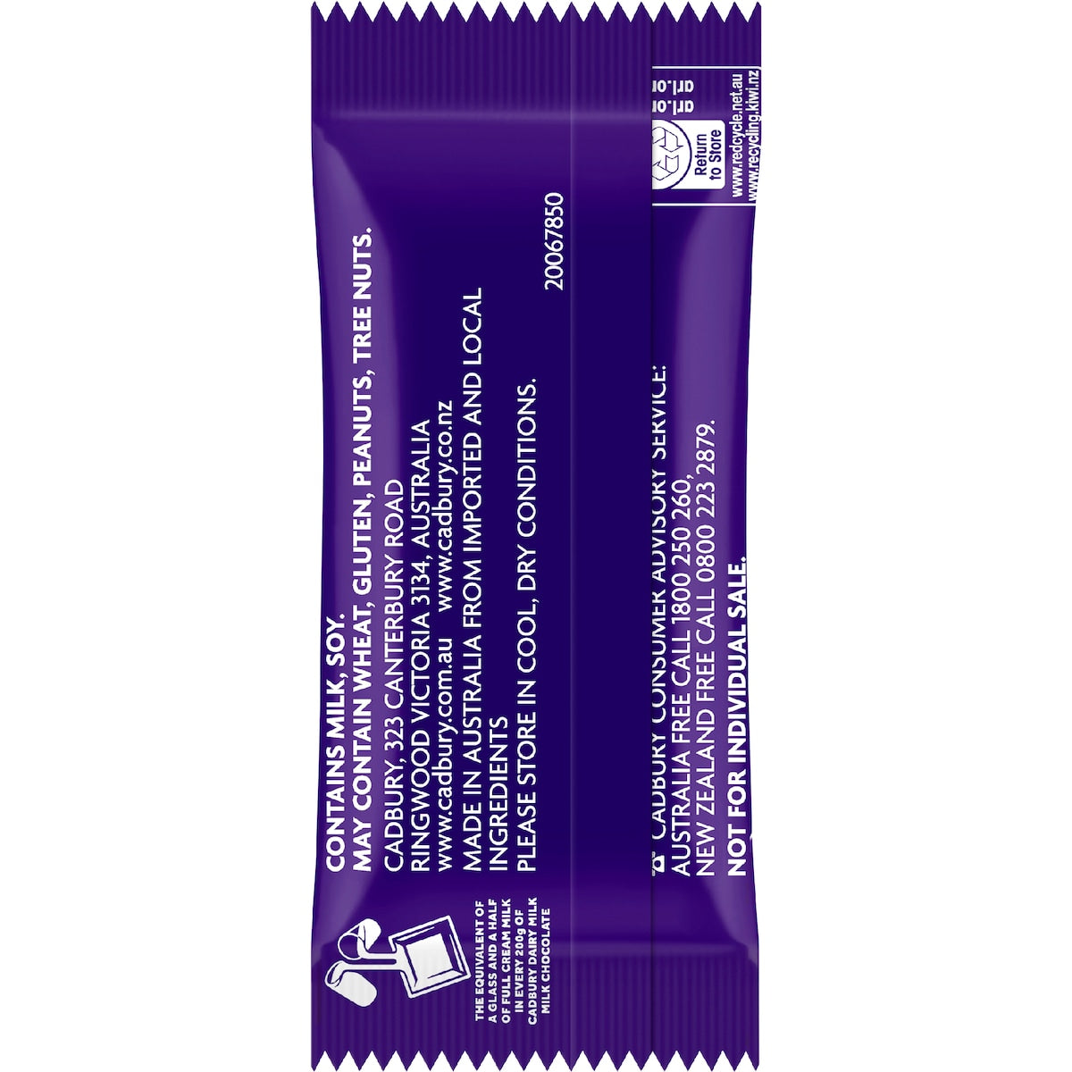 Cadbury Dairy Milk Chocolate Freddo 12 Pack 144g