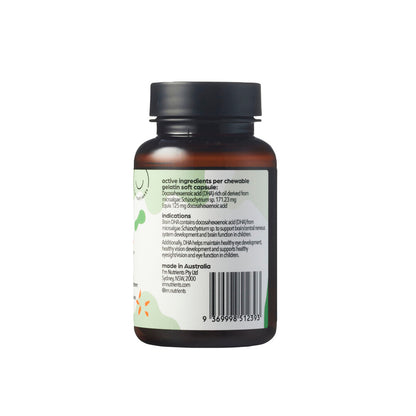 I'M Nutrients Kids Chewable Brain Dha Omega 3 Supplement - 30 pack