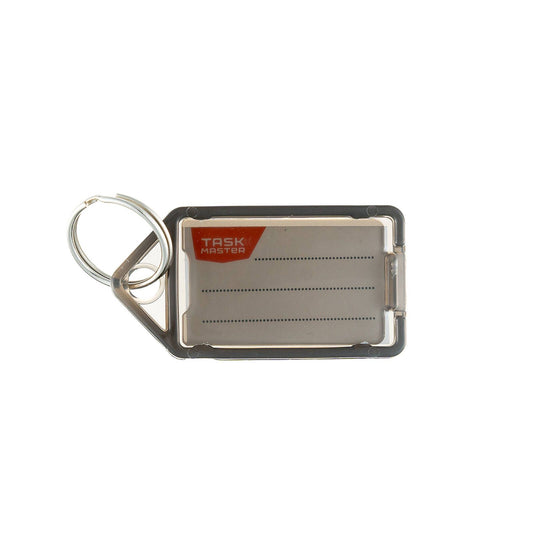 Taskmaster Black Key Tags - 56 x 29 x 6mm - 50 Pack