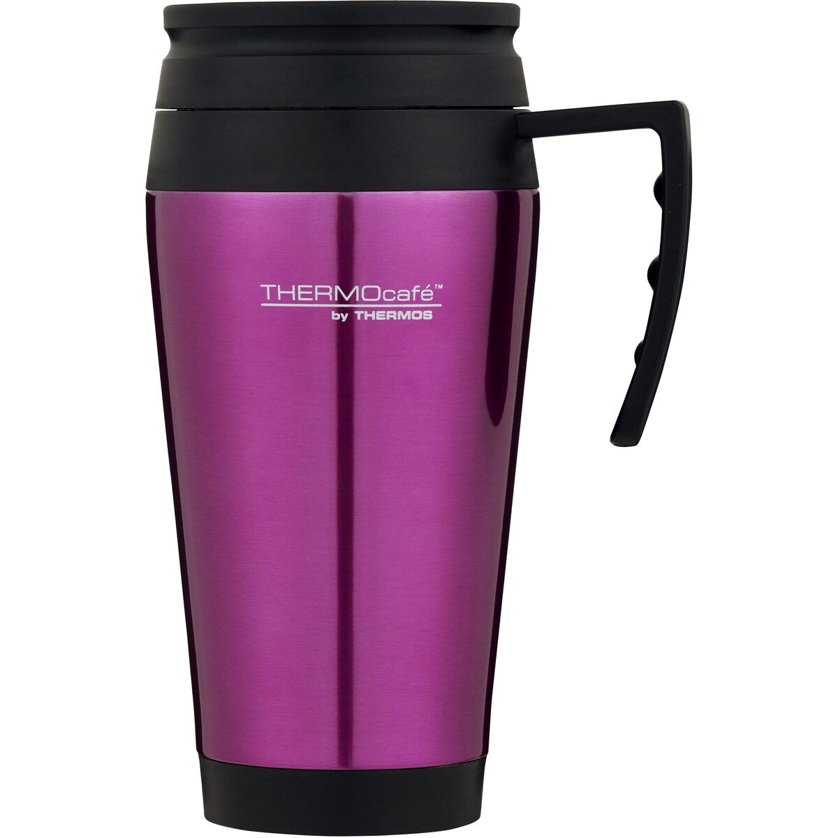 Thermocafe Stainless Steel Outer Foam Insulated Travel Mug 400ml