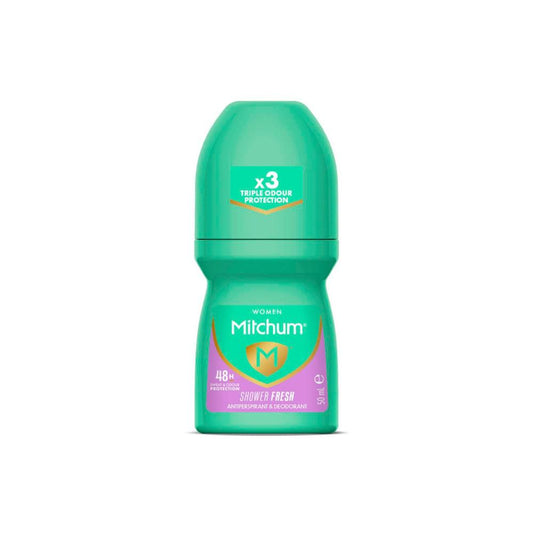 Mitchum Women's Roll On Shower Fresh Antiperspirant Deodorant - 50mL