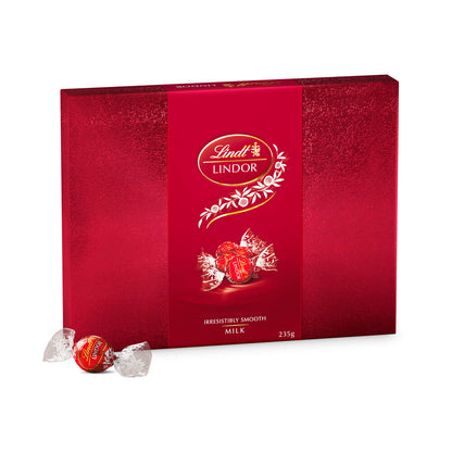 Lindt Lindor Milk Chocolate Balls Gift Box - 235g