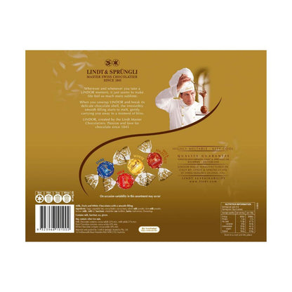 Lindt Lindor Assorted Chocolate Balls Gift Box - 235g