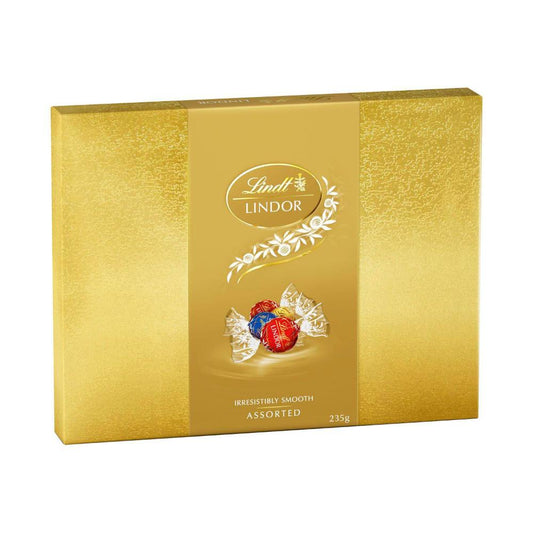 Lindt Lindor Assorted Chocolate Balls Gift Box - 235g