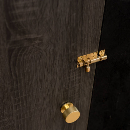 Taskmaster Barrel Bolt - 38mm - Polished Brass