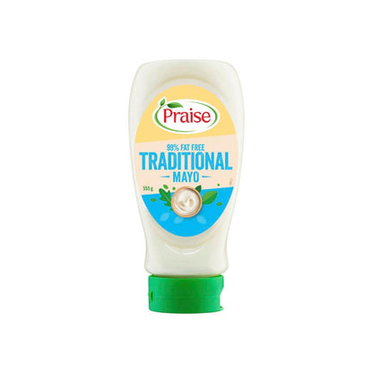 Praise Traditional 99% Fat Free Mayo - 555g