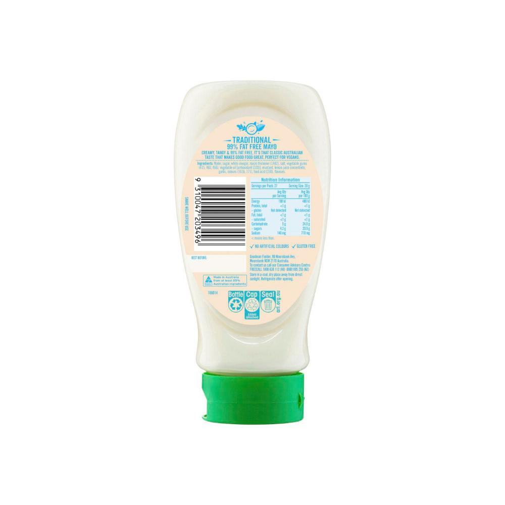 Praise Traditional 99% Fat Free Mayo - 555g