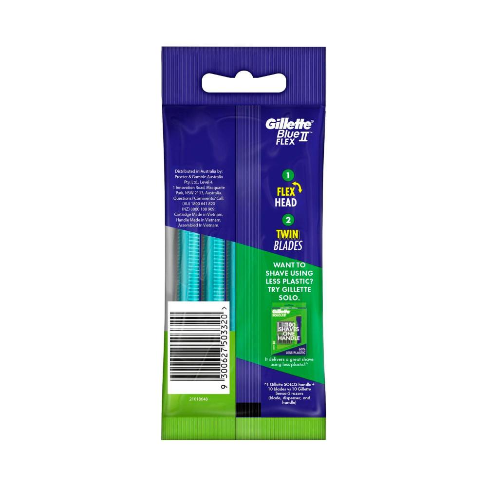 Gillette Blue Ii Ultragrip Pivot Disposable Shaving Razor - 5 pack